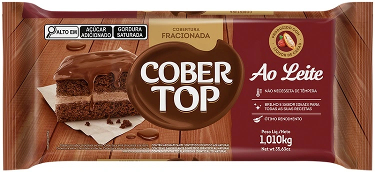 Cobertura Chocolate Bel 1 Ao Leite Fraci