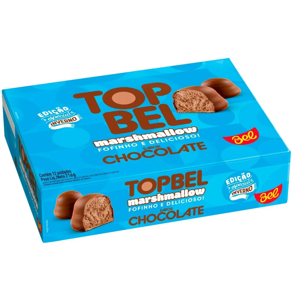 Topbel Chocolate 12un 216g 021713 Bel Chocolates