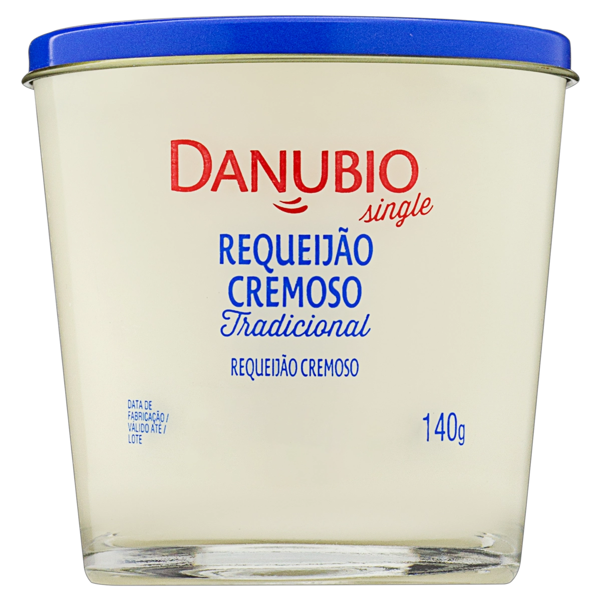 Requeijão Cremoso Tradicional Danubio Single Copo 140g
