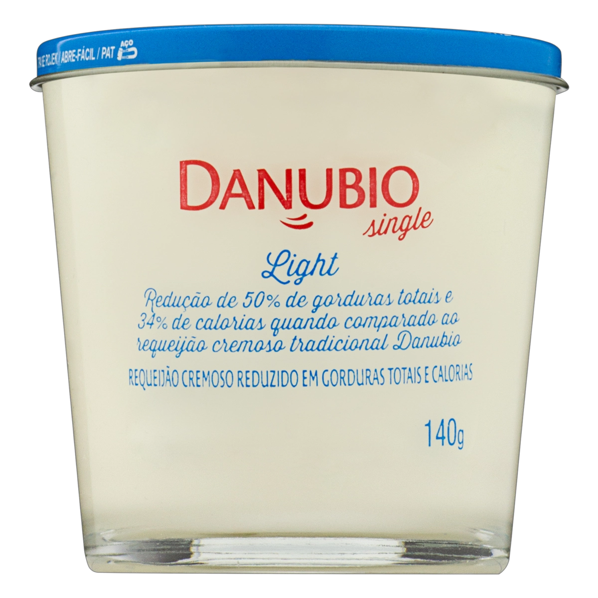 Requeijão Cremoso Light Danubio Single Copo 140g