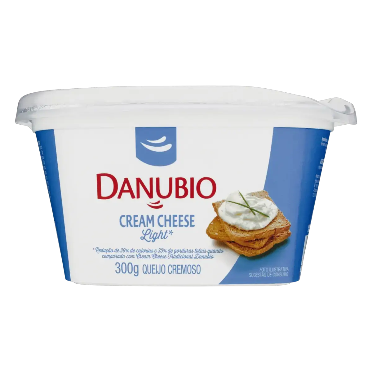 Cream Cheese Light Danubio Pote 300g