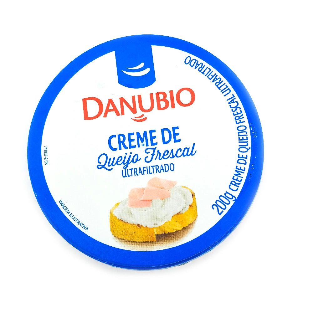 Creme De Queijo Frescal Ultrafiltrado Danubio Pote 200g