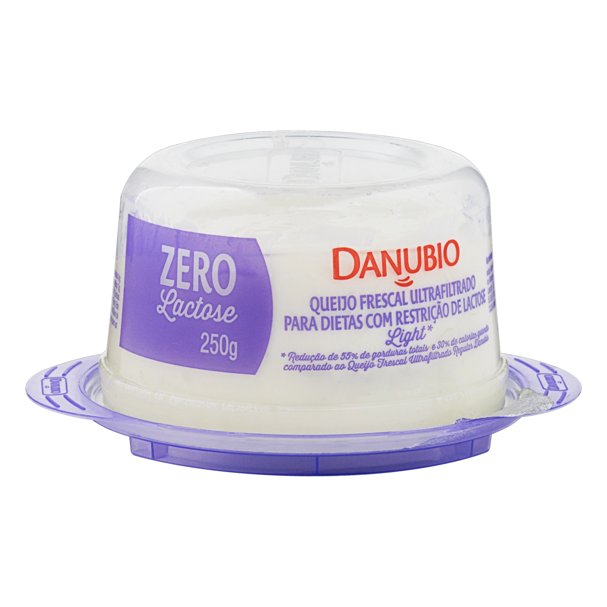 Queijo Frescal Ultrafiltrado Light Zero Lactose Danubio Pote 250g