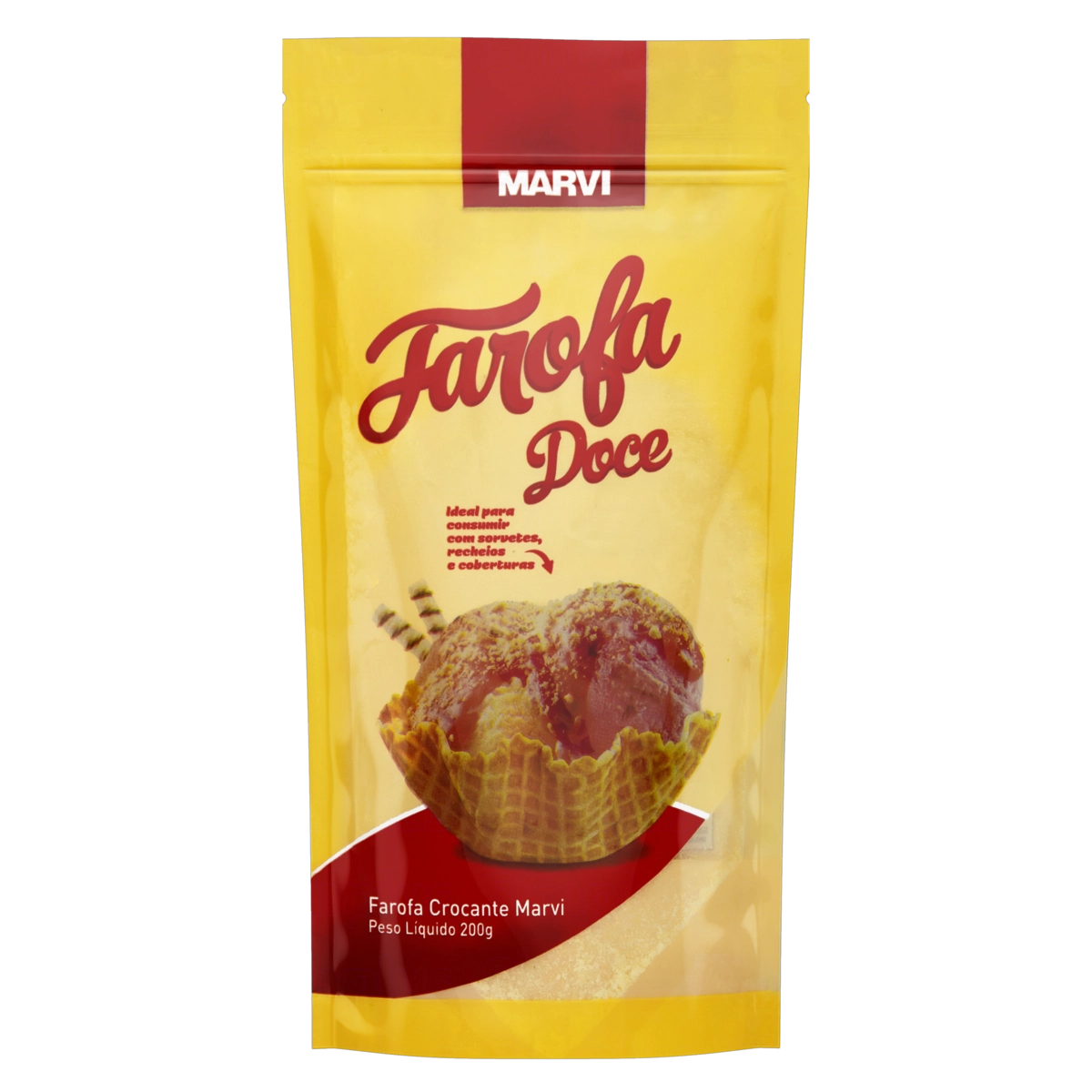 Farofa Doce Crocante Marvi Pouch 200g