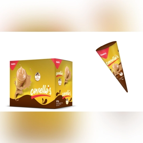 Cone Rech Conellos Choco Com Avela 35g Marvi