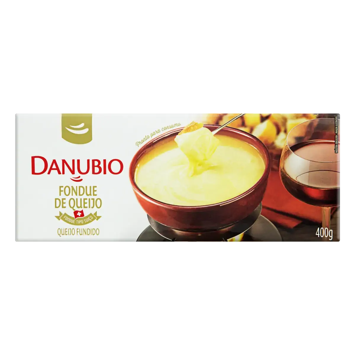 Fondue De Queijo Suíço Danubio Caixa 400g