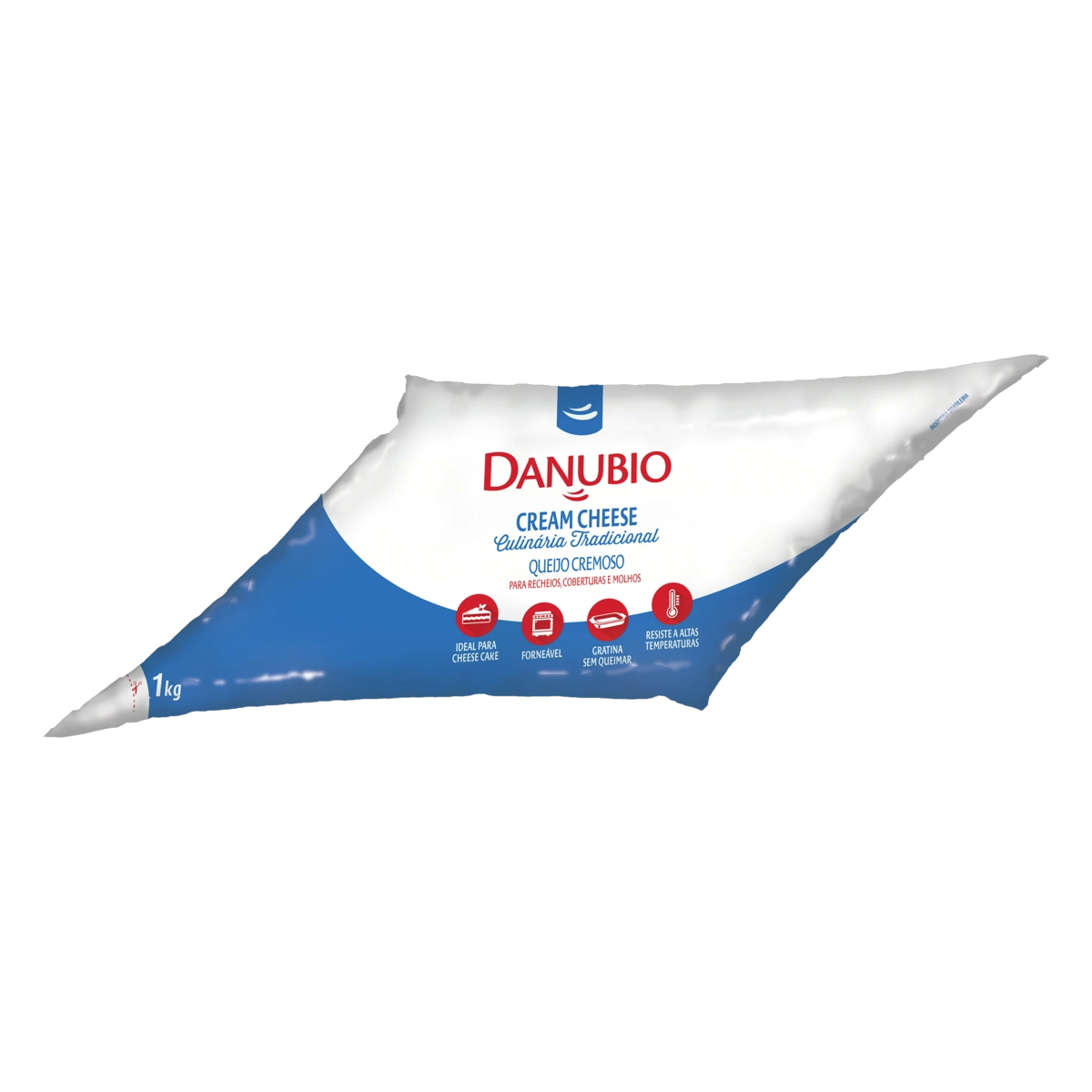 Cream Cheese Danubio Culinária Tradicional Bisnaga 1kg