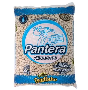 Feijão Fradinho Tipo1 Pantera Premium Pacote 1kg