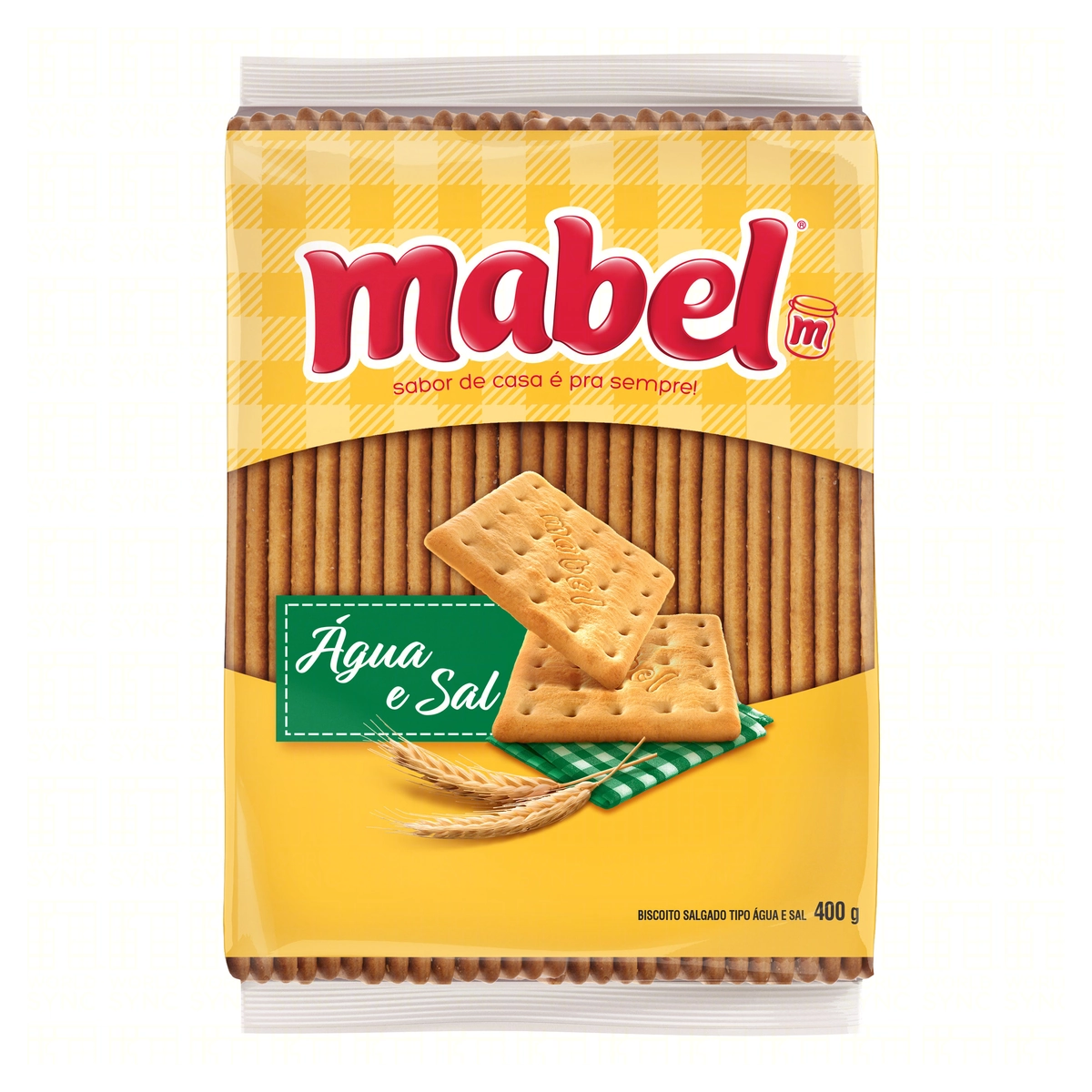 Biscoito água E Sal Mabel Pacote 400g
