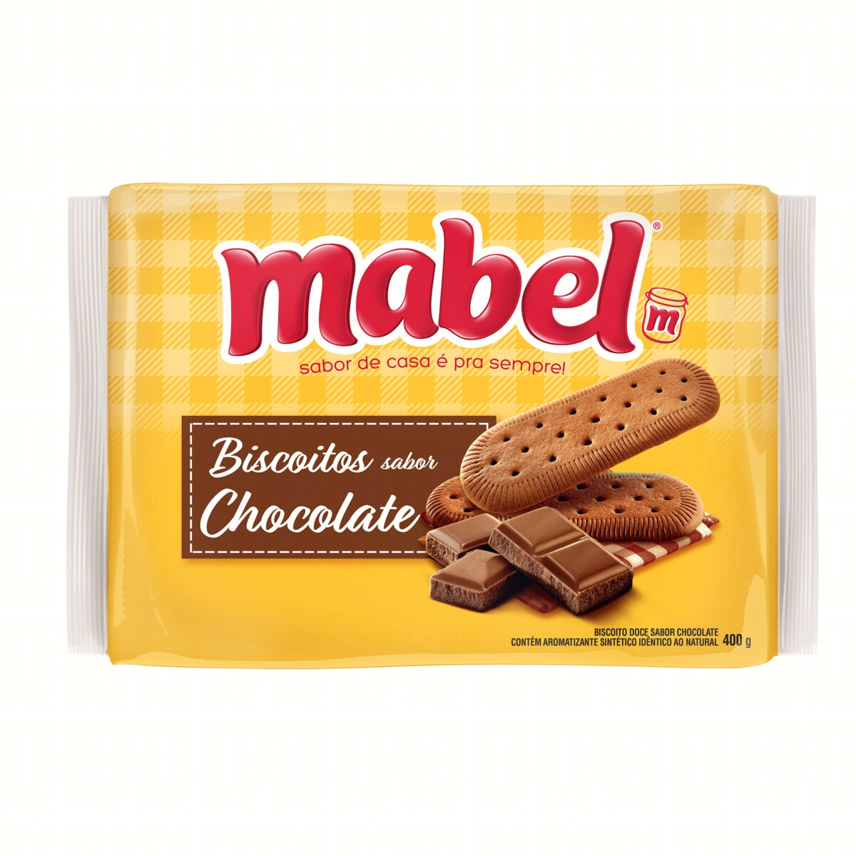Bisc. Mabel Rosca Coco/choc 400g Cx C/ 28
