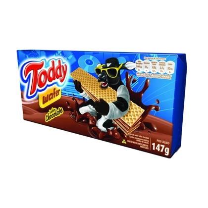 Biscoito Wafer Toddy Chocolate