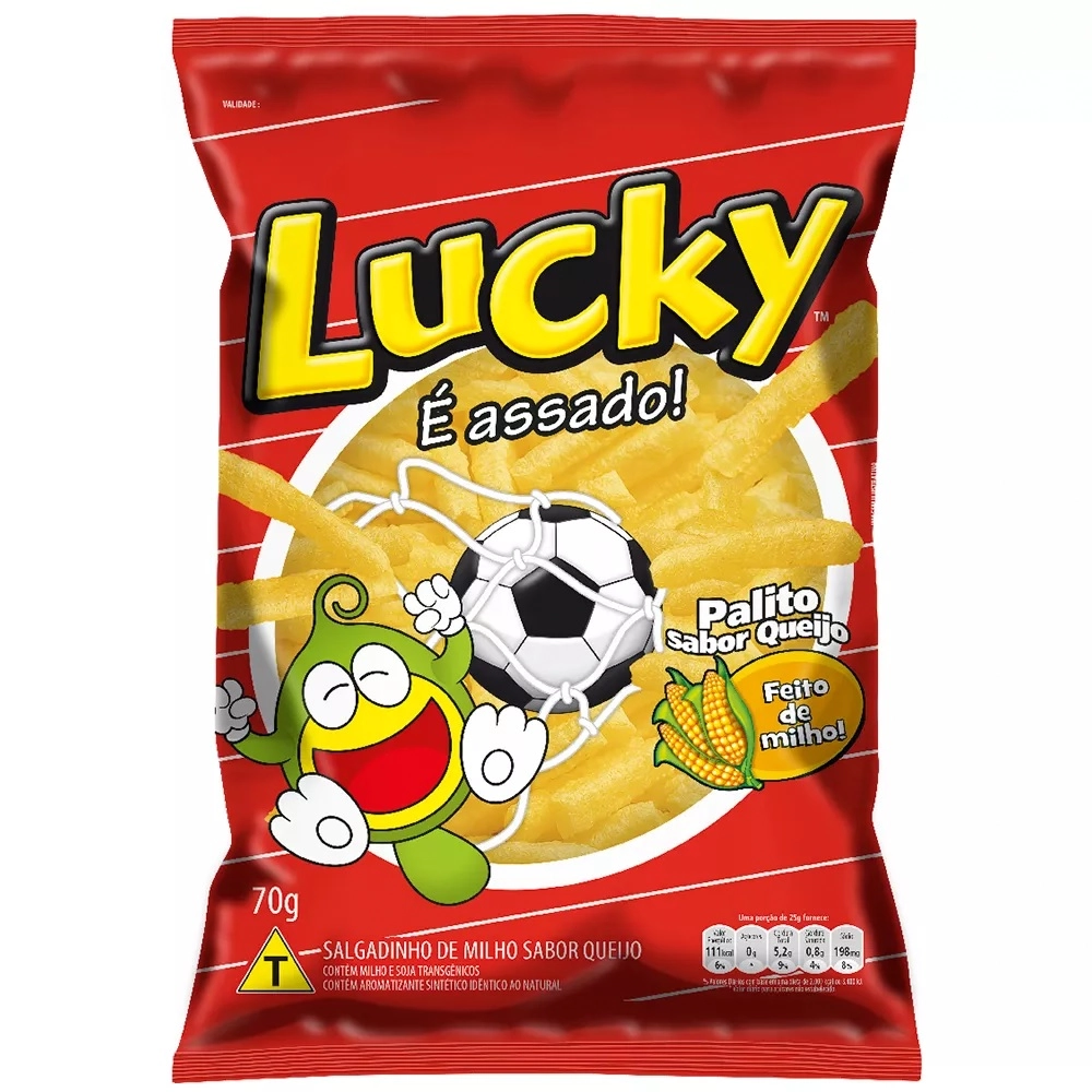 Salgadinho Lucky Penta Queijo