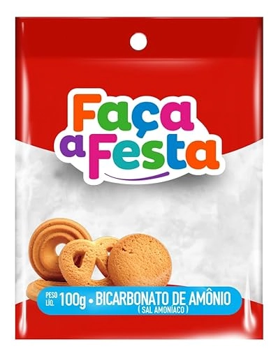 Bicarbonato De Amônio Faça A Festa Pacote 100g