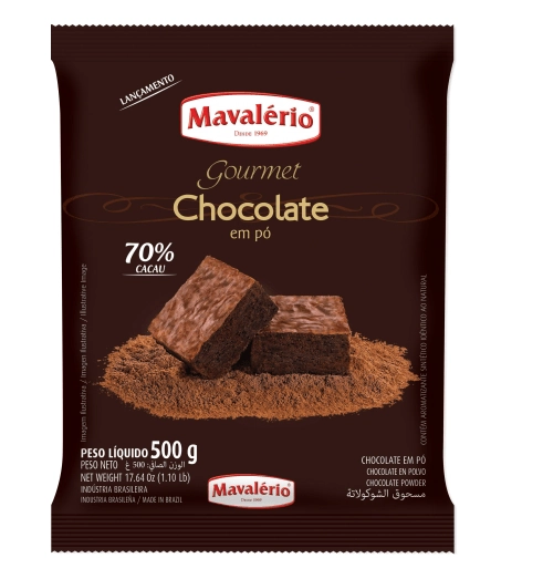 Choc Po Mavalerio 70 Cacau 500g