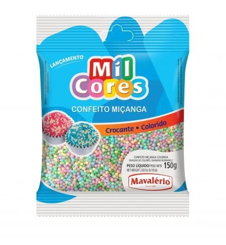 Micanga N0 Colorida Baby 150g Mavalerio
