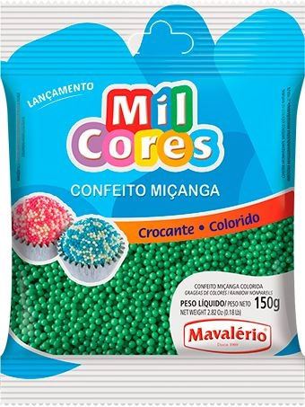 Micanga N0 Verde 150g Mavalerio