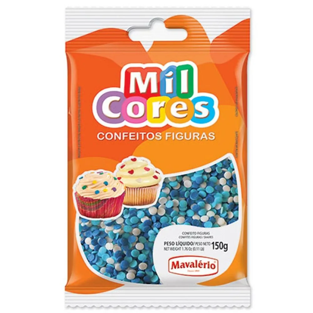 Conf Figura Fundo Do Mar Mil Cores 150g