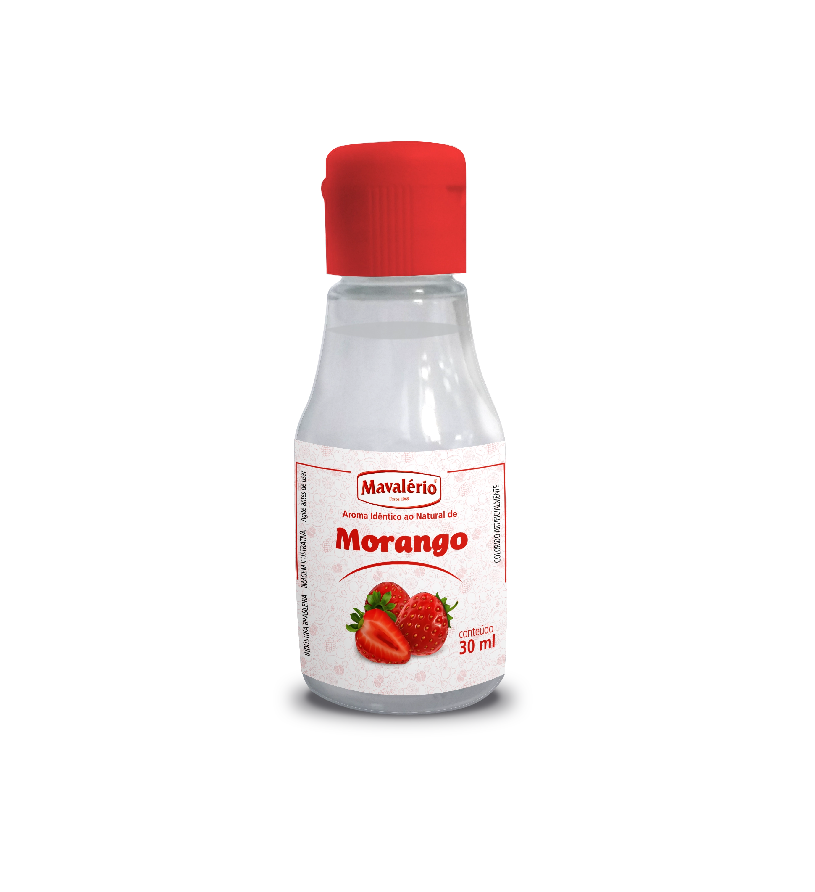 Essencia 30ml Morango Mavalerio