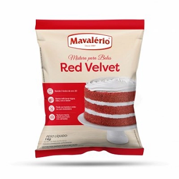 Mistura P.bolo Red Velvet 1kg Mavalerio