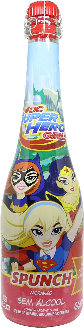 Spunch Morango 660ml Super Hero