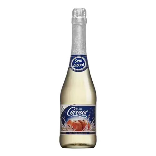 Sidra Brasileira Zero álcool Maçã Cereser Garrafa 660ml