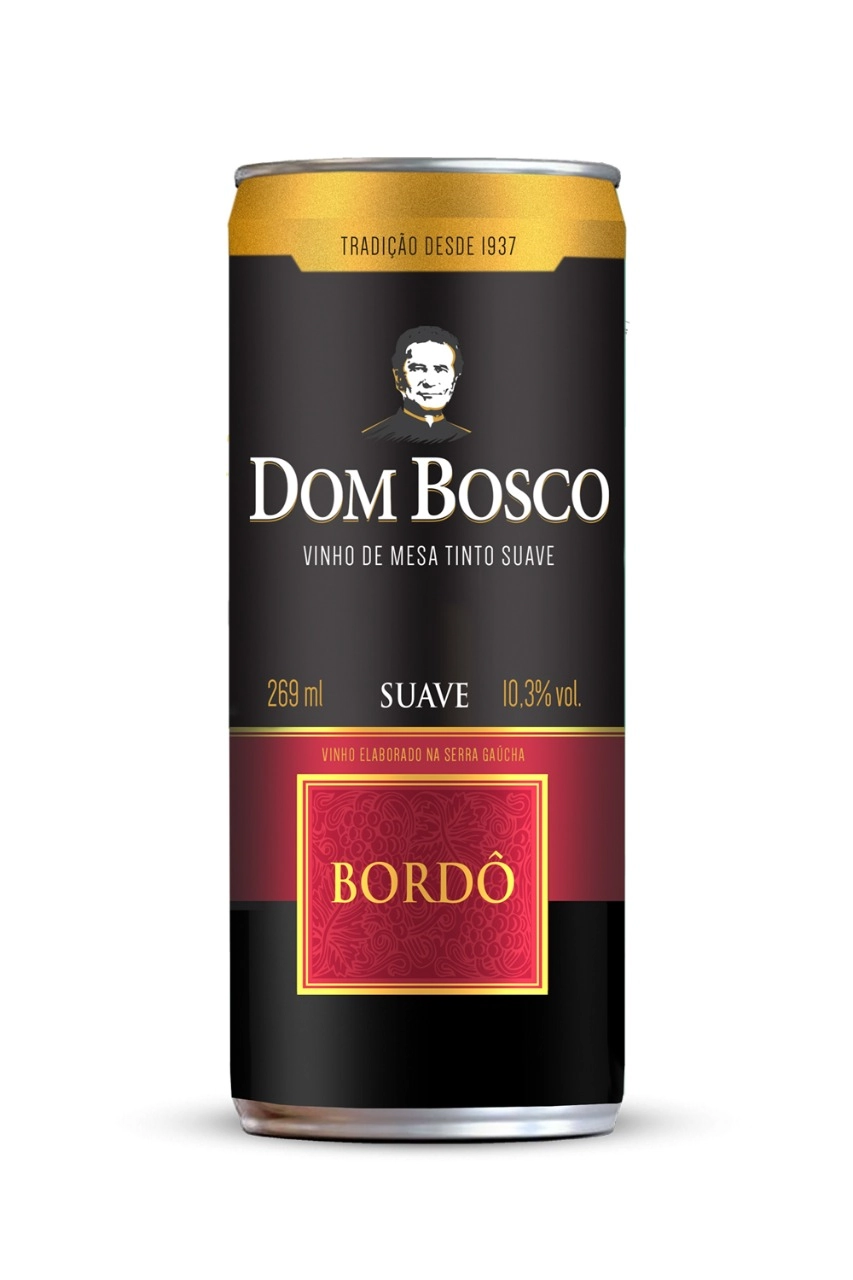 Vinho Bra Dom Bosco Tinto Suave Bordo Lt 269ml