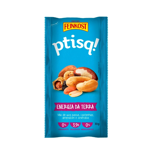Snacks Ptisq 45g Energia Da Terra