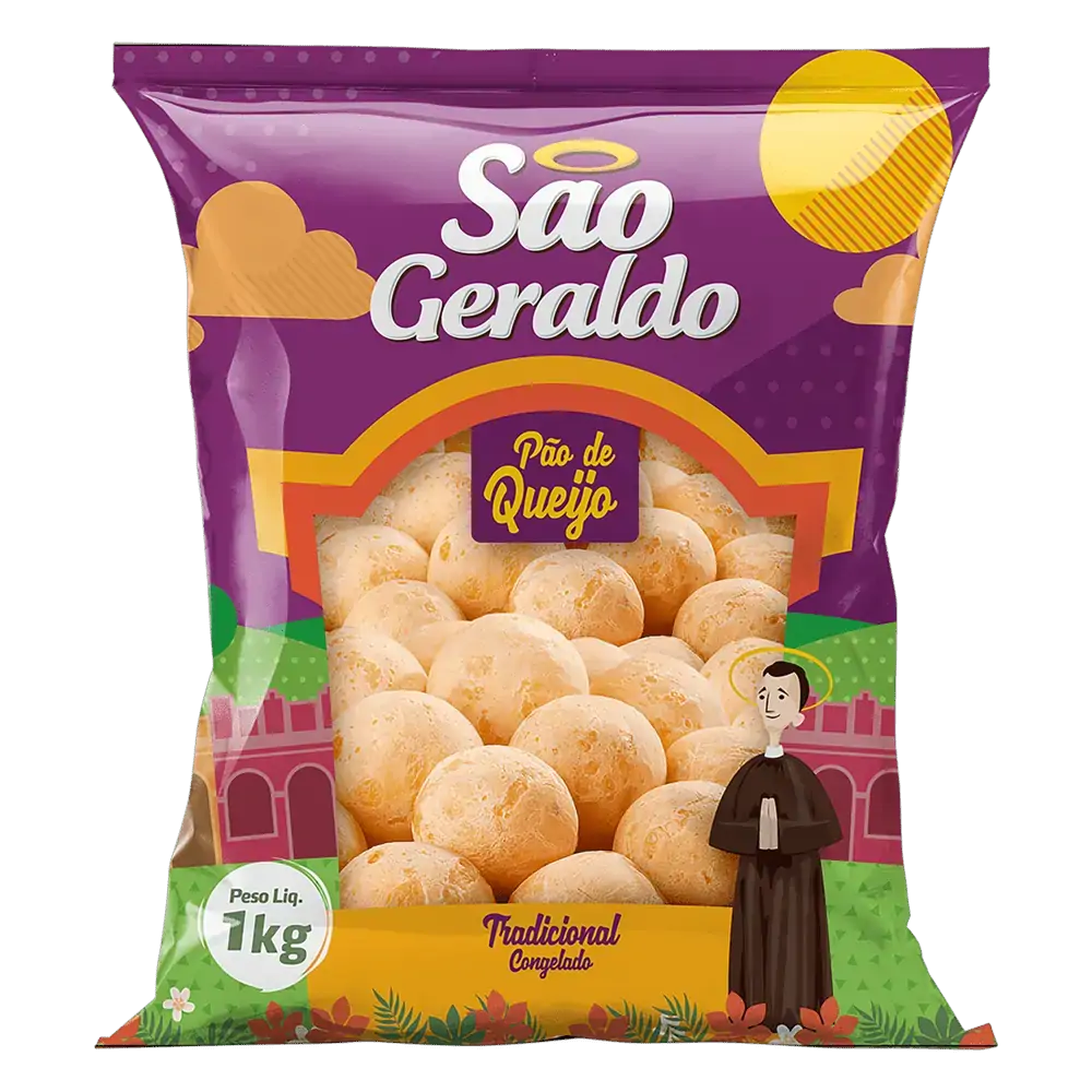 Pao Queijo Sao Geraldo 1kg