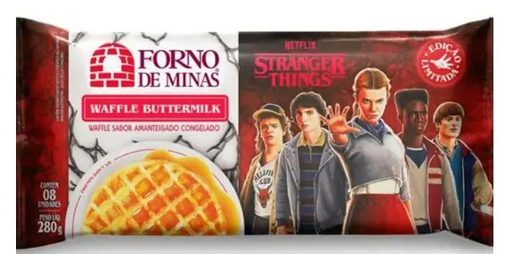 Waffle Congelado 280g Forno Minas Amanteigado