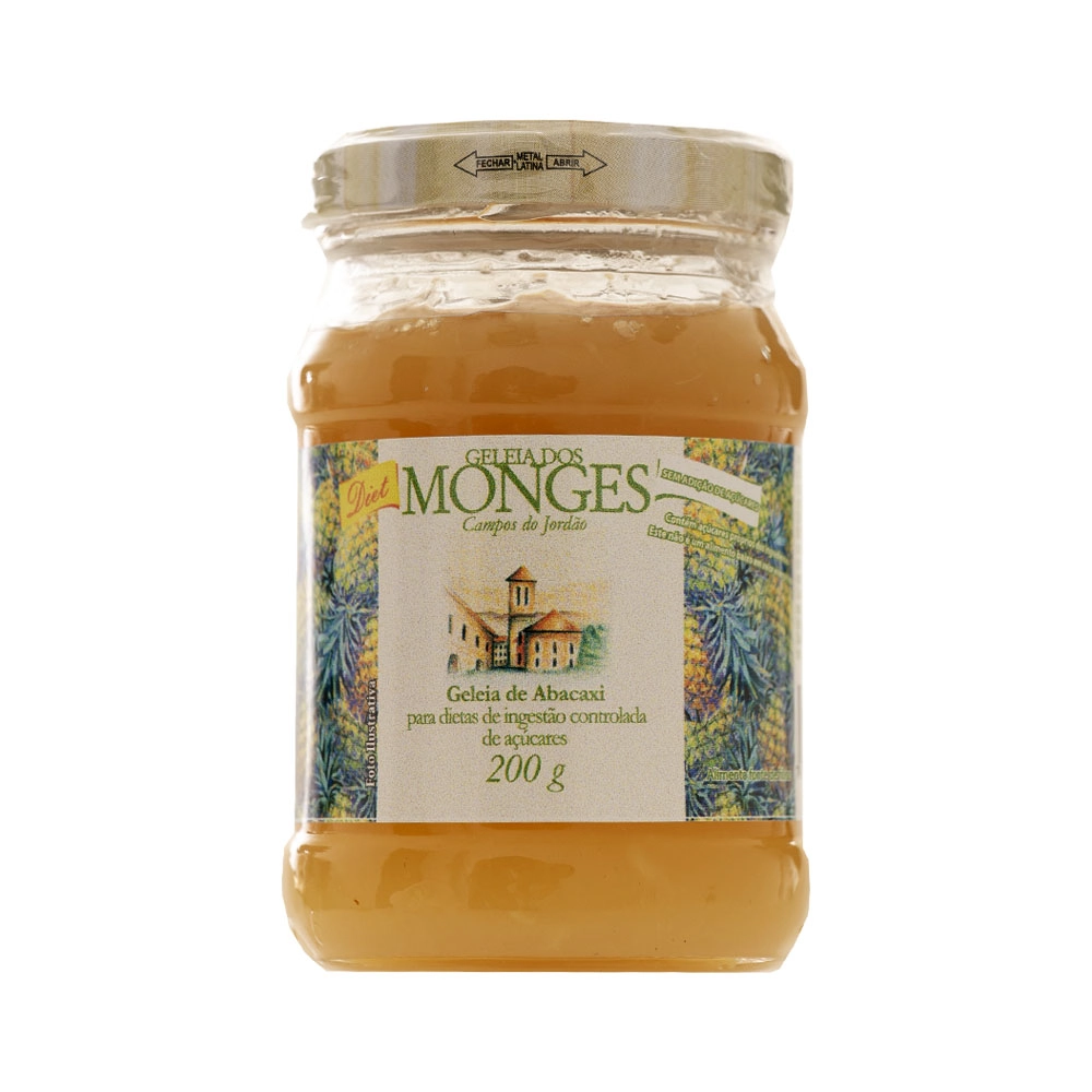 Geleia Dos Monges Diet Abacaxi