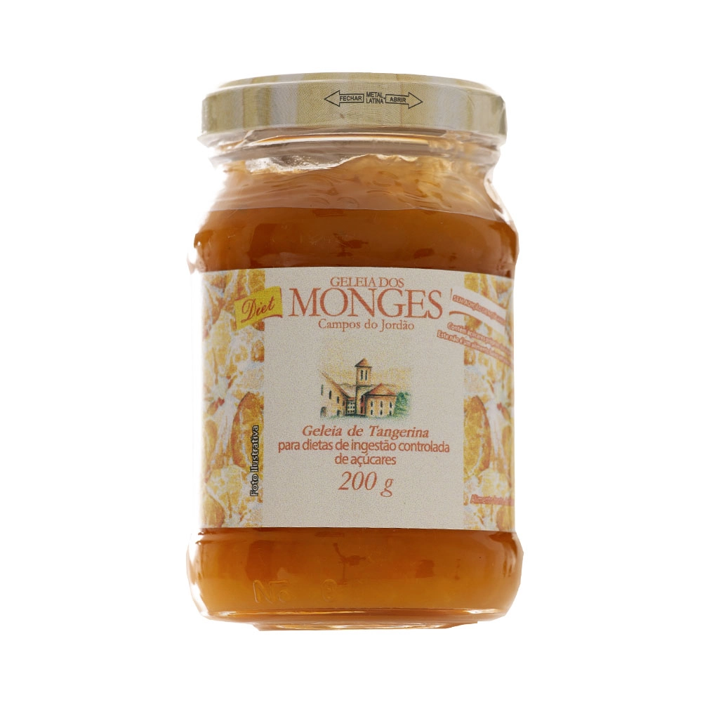 Geleia Dos Monges Diet Tangerina