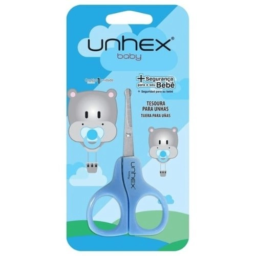 Tesoura Infantil Para Unhas Unhex Baby