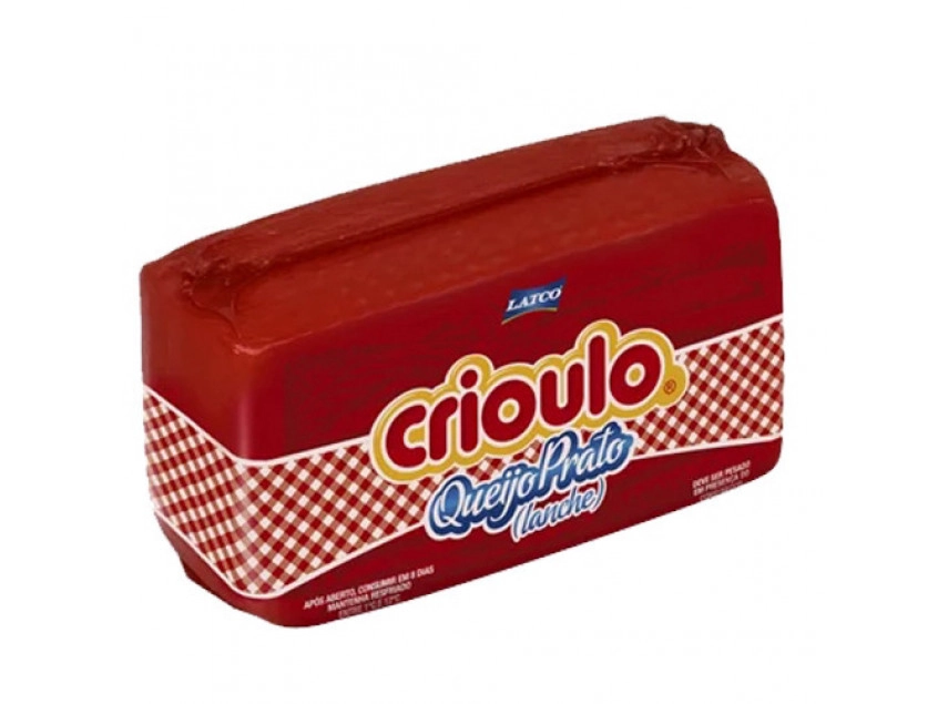 Queijo Prato Crioulo Lanche Kg
