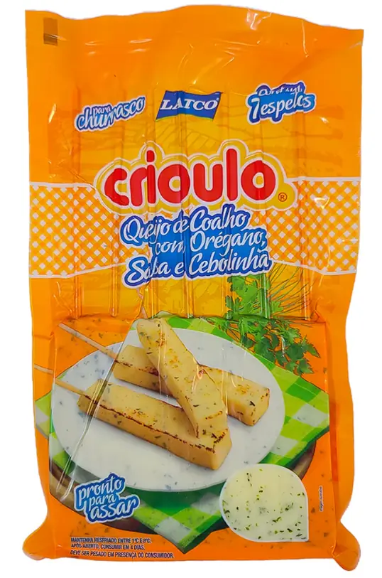 Queijo Coalho Crioulo 340g Oreo/salsa