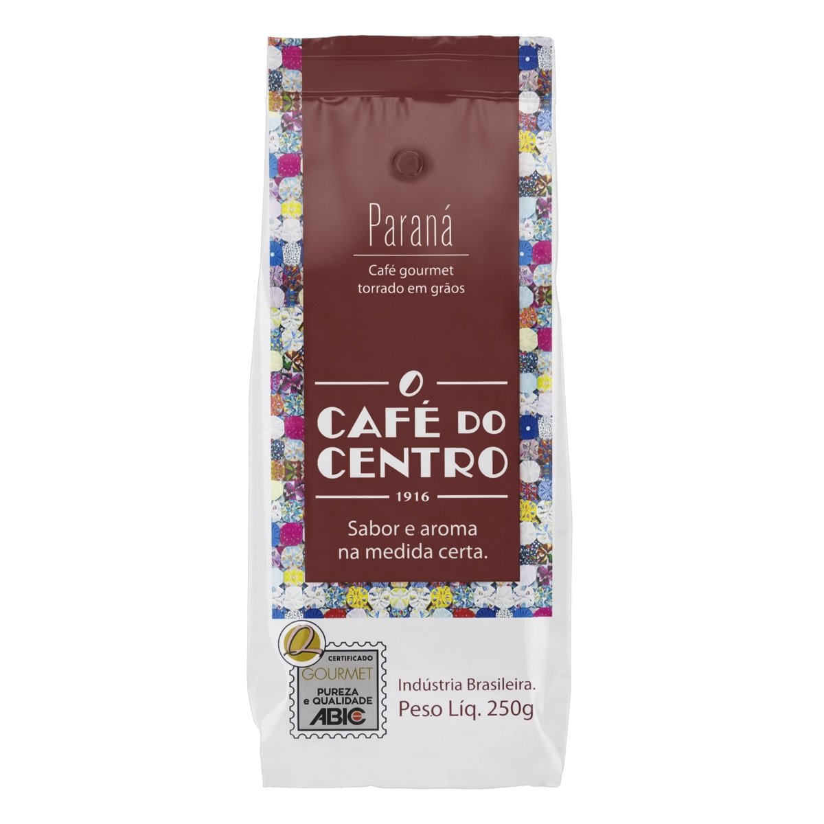 Café Torrado Em Grãos Paraná Café Do Centro Gourmet Pacote 250g