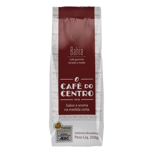 Café Torrado E Moído Bahia Café Do Centro Gourmet Pacote 250g