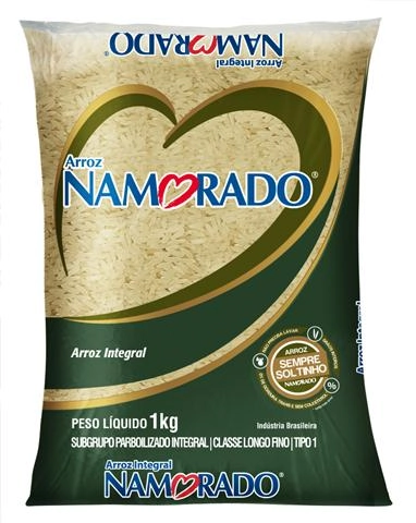 Arroz Namorado Integral 1kg
