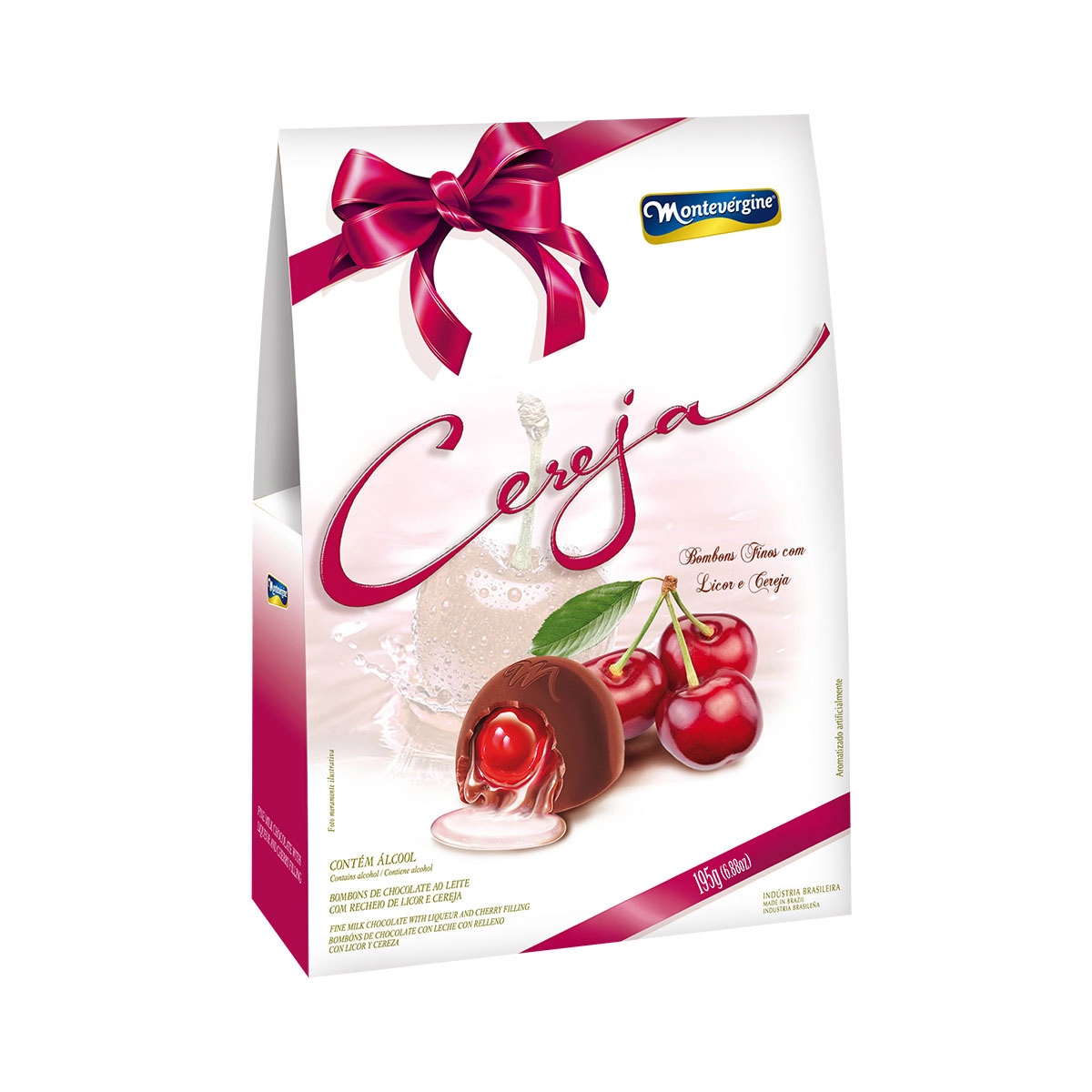 Bombom Montevergine C/licor 144 Gr
