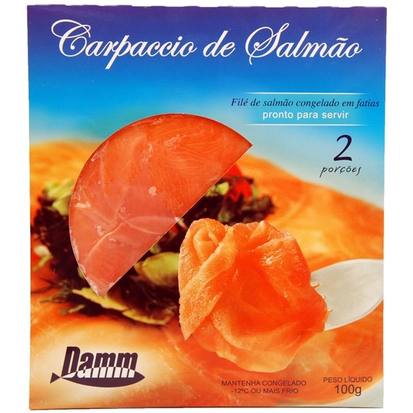 Carpaccio De Salmao Damm 100gr