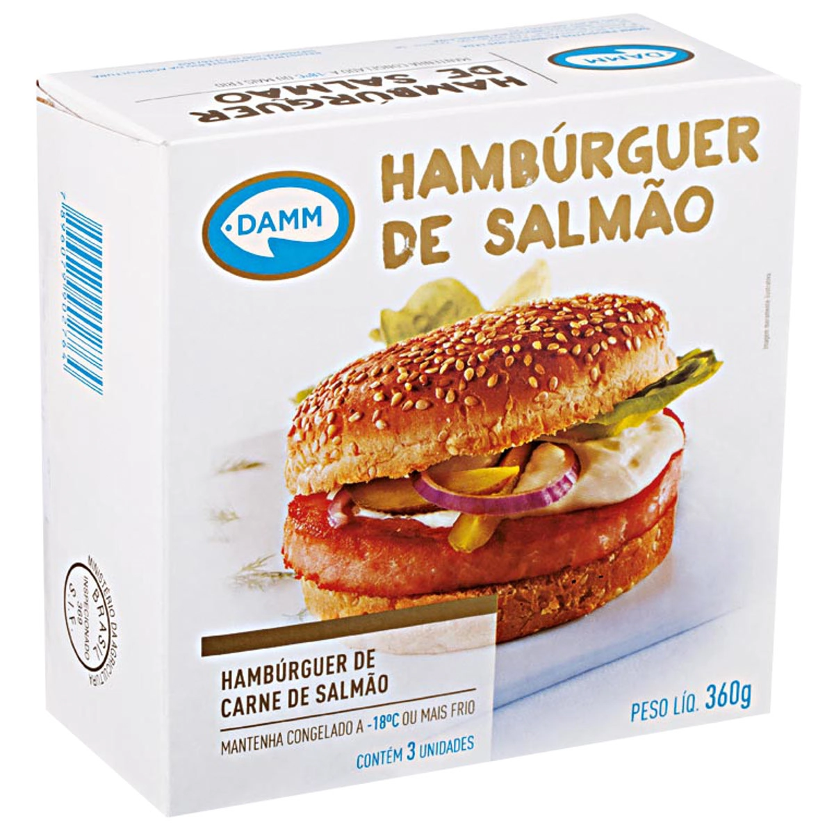 Hamburguer Damm Salmao