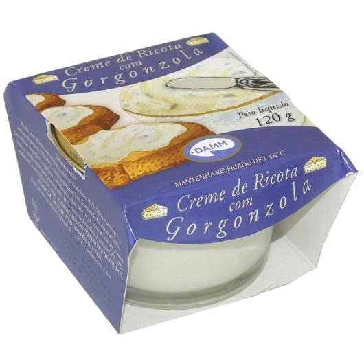 Creme De Ricota Com Gorgonzola Pt/120g