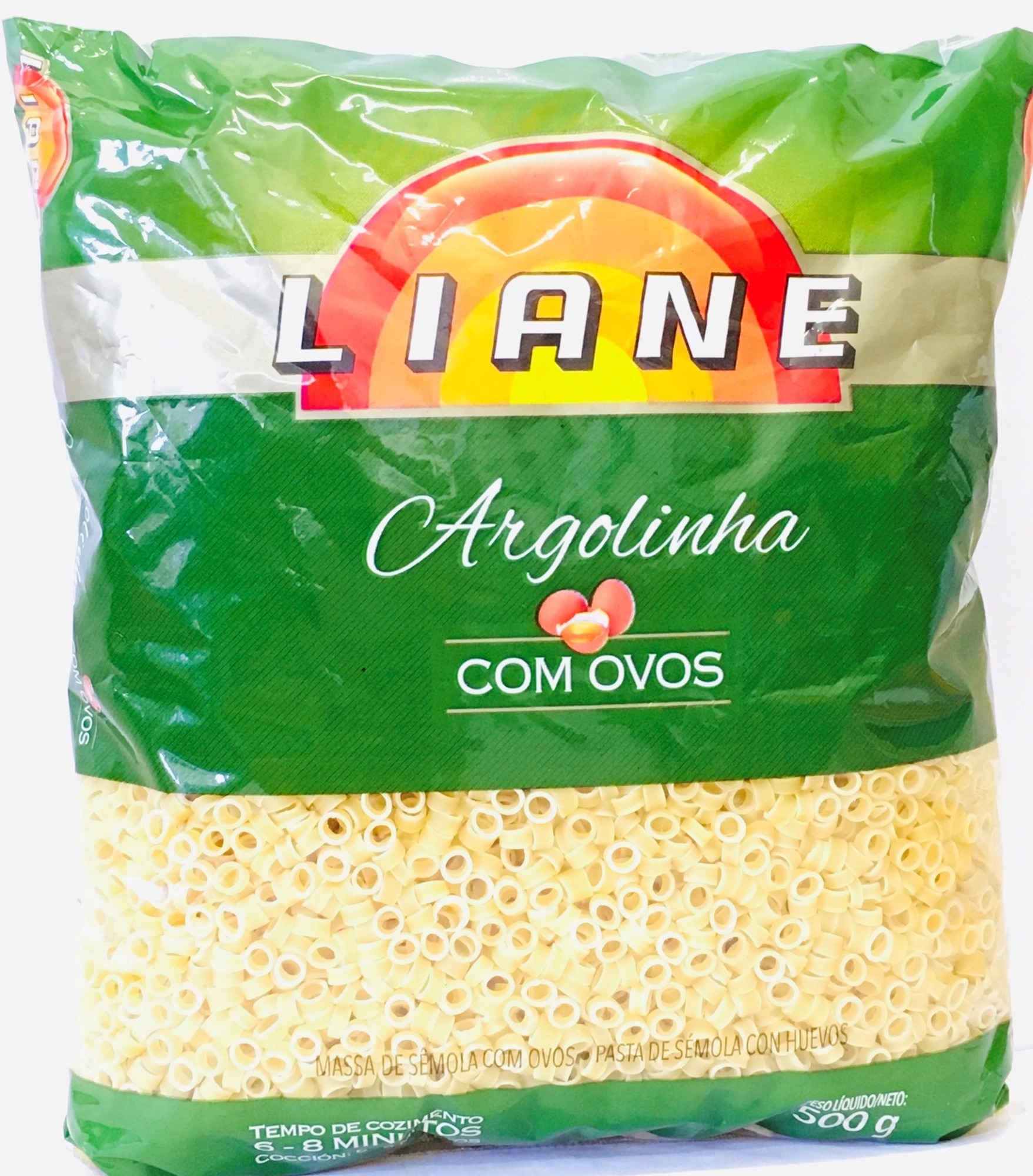Macarrão Liane C/ovos Argolinha