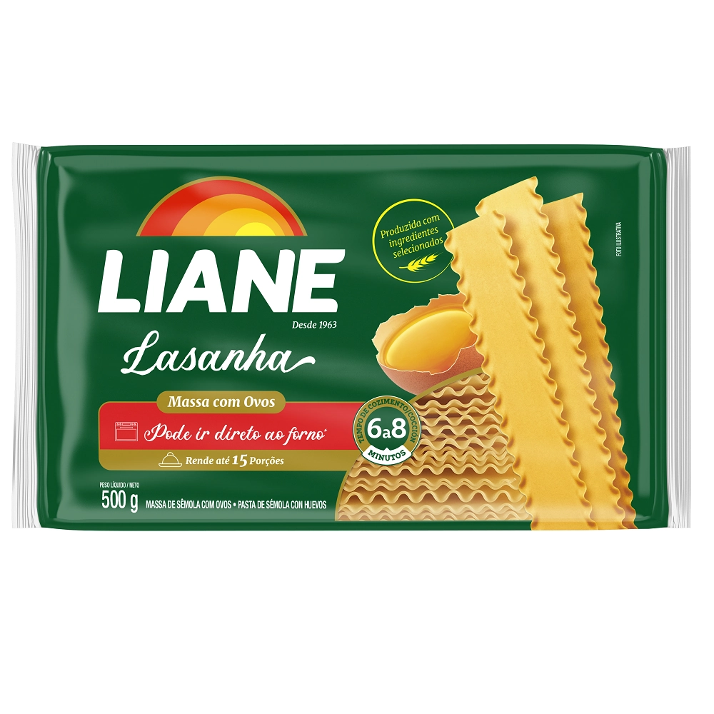 Lazanha Liane Com Ovos