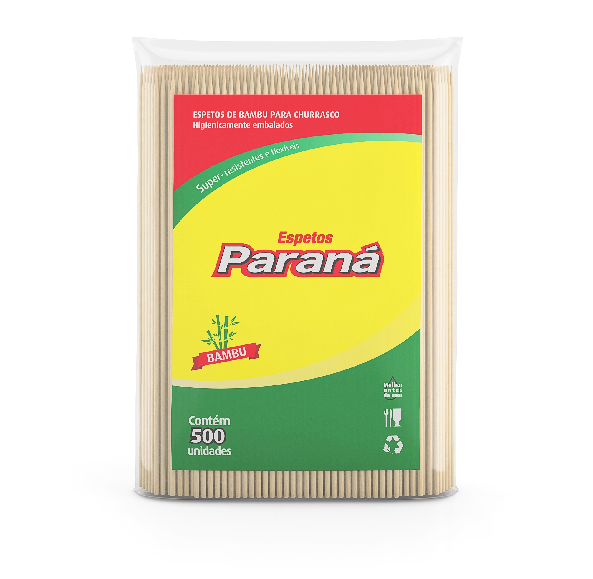 Espeto Parana Bambu 25cm C/500