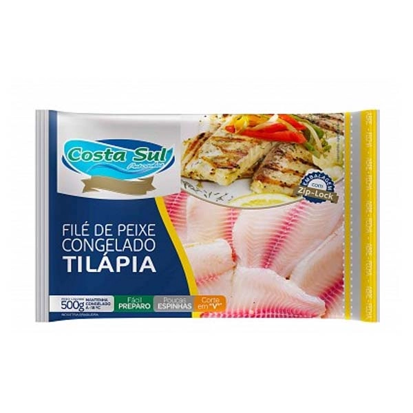 Peixe Tilapia Costa Sul Bandej File