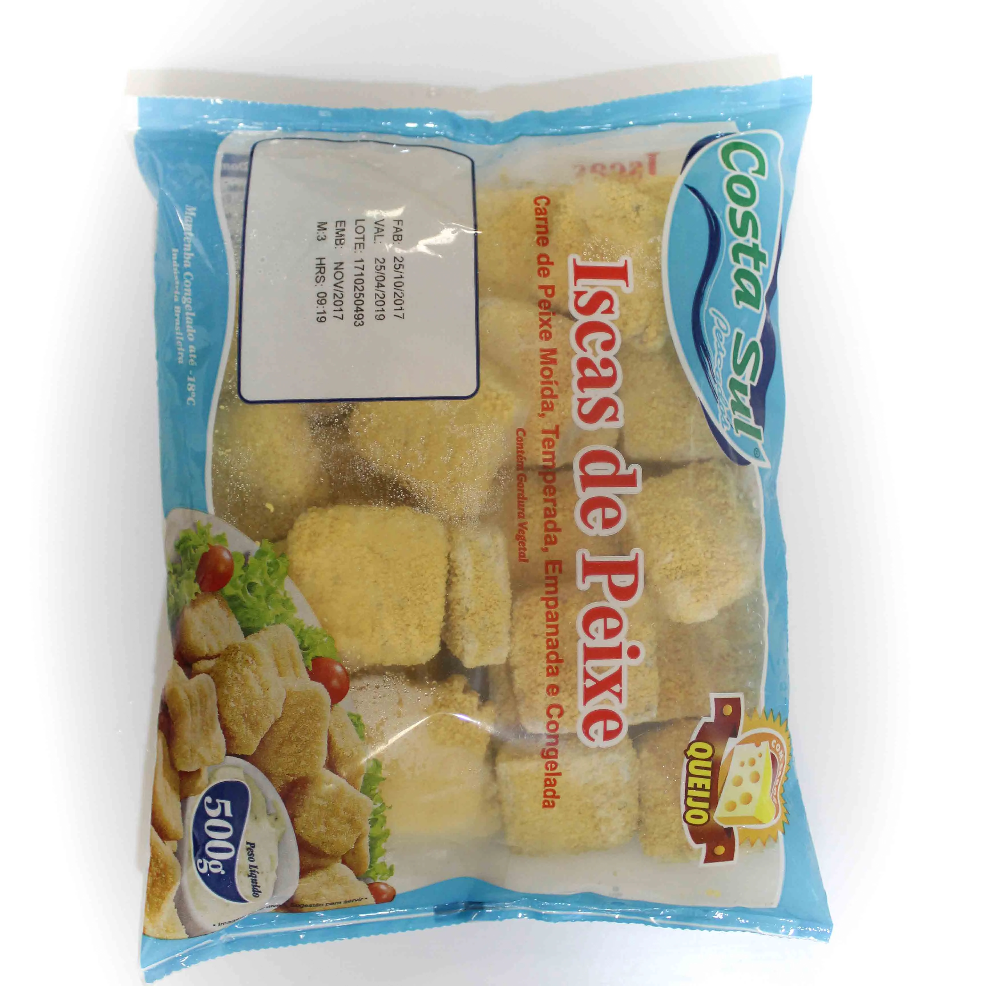 Iscas Peixe Costa Sul C/queijo