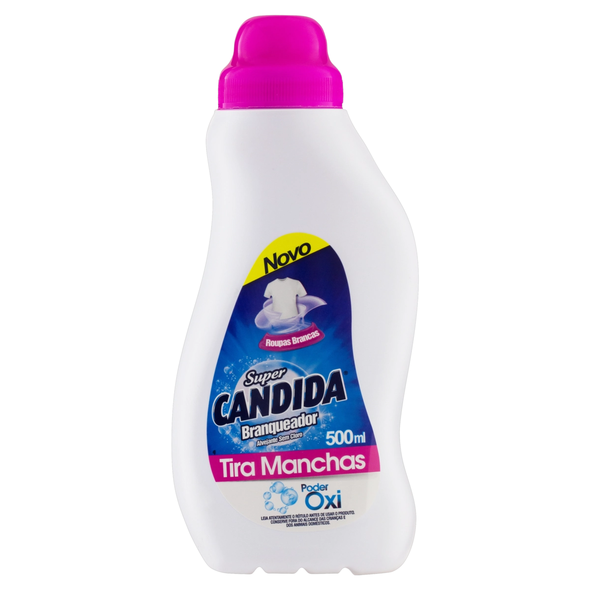 Tira Manchas Líquido Branqueador Super Candida Frasco 500ml
