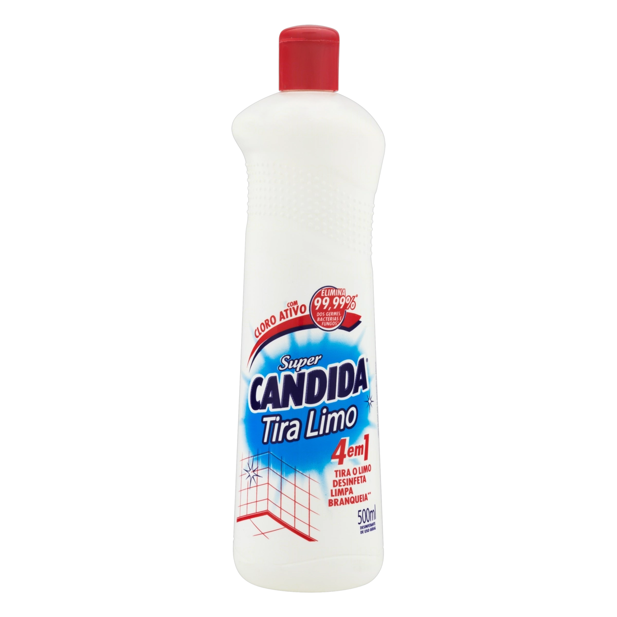 Desinfetante Tira Limo Super Candida Squeeze 500ml