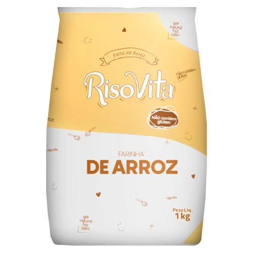 Farinha De Arroz Risovita Pacote 1kg