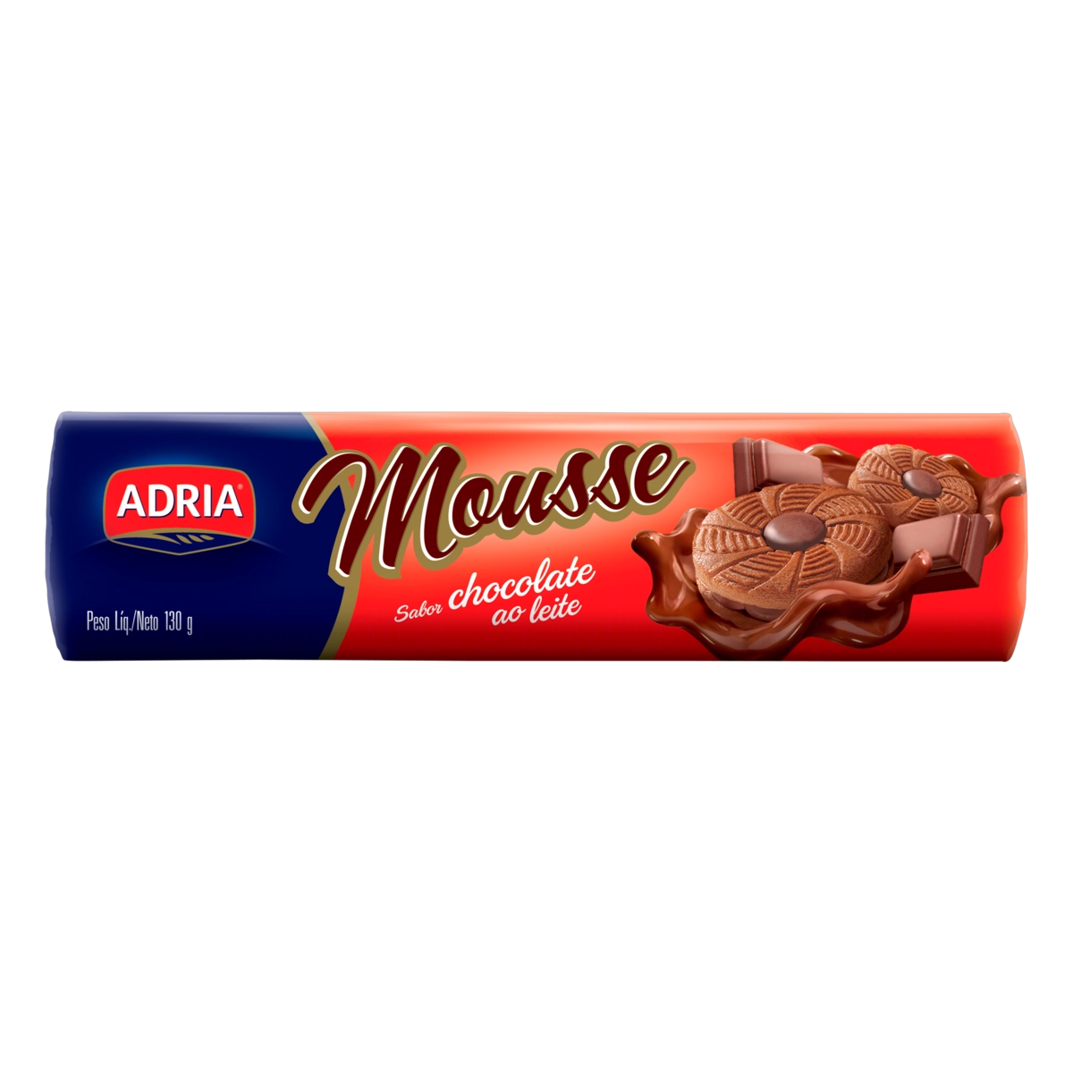 Biscoito Mousse Adria Chocolate Leite